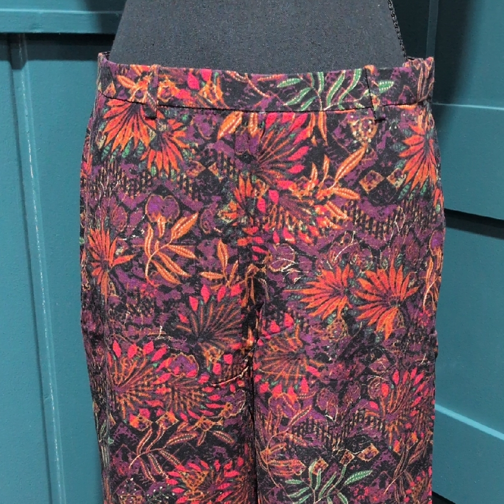 H&M Multicolor Floral Pants